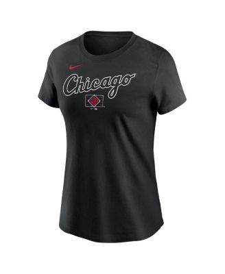 Women's Black Chicago White Sox 2025 City Connect Wordmark T-Shirt