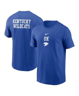 Nike - Men's Royal Kentucky Wildcats 2-Hit Stacked T-Shirt