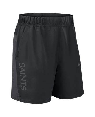 Men's Black New Orleans Saints Woven Victory Performance Shorts