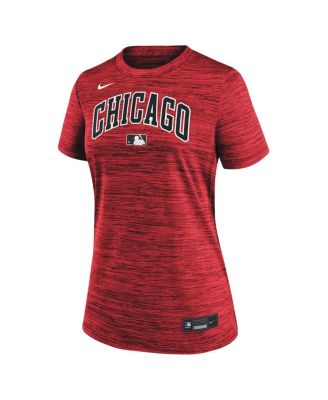 Women's Red Chicago White Sox 2025 City Connect Authentic Collection Velocity Performance T-Shirt