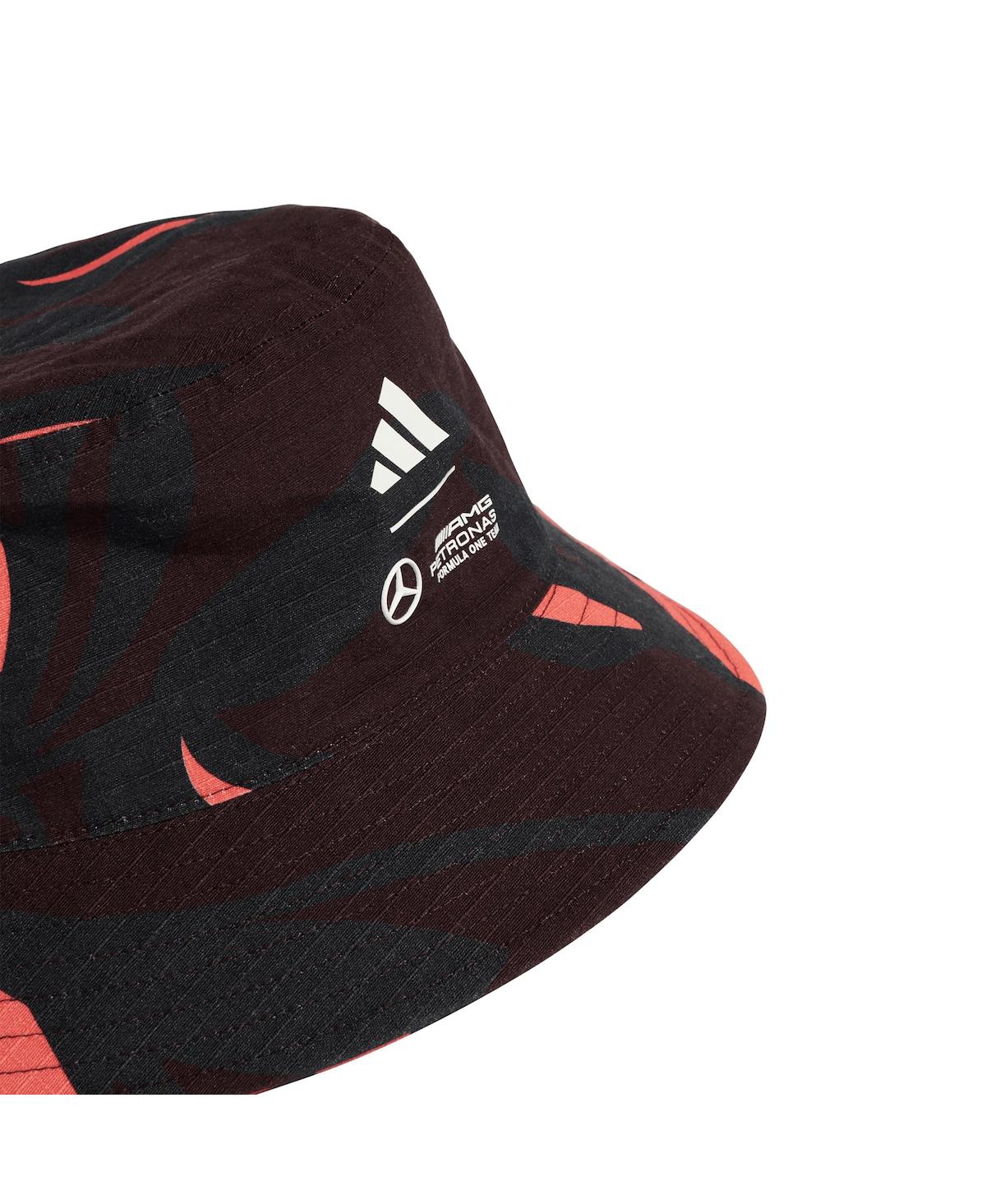 Shop Adidas Originals Men's And Women's Red Mercedes-amg Petronas F1 Team 2025 Miami Grand Prix Pack Bucket Hat