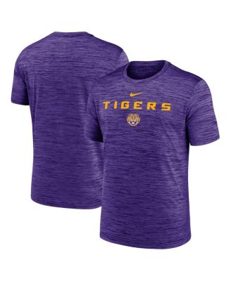 Nike - Men's Purple LSU Tigers 2025 Sideline Velocity Performance T-Shirt