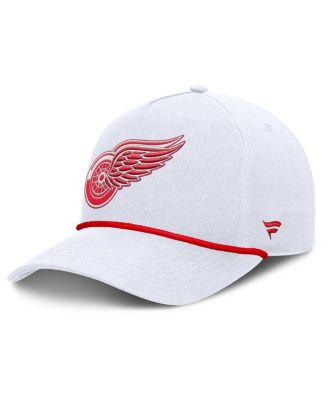 Fanatics - Men's White Detroit Red Wings Rope A-Frame Adjustable Hat