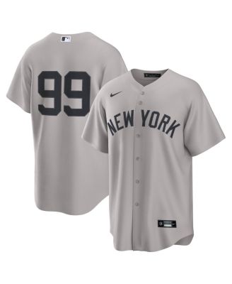 Men's Aaron Judge Gray New York Yankees Alternate Replica 2.0 Player Jersey