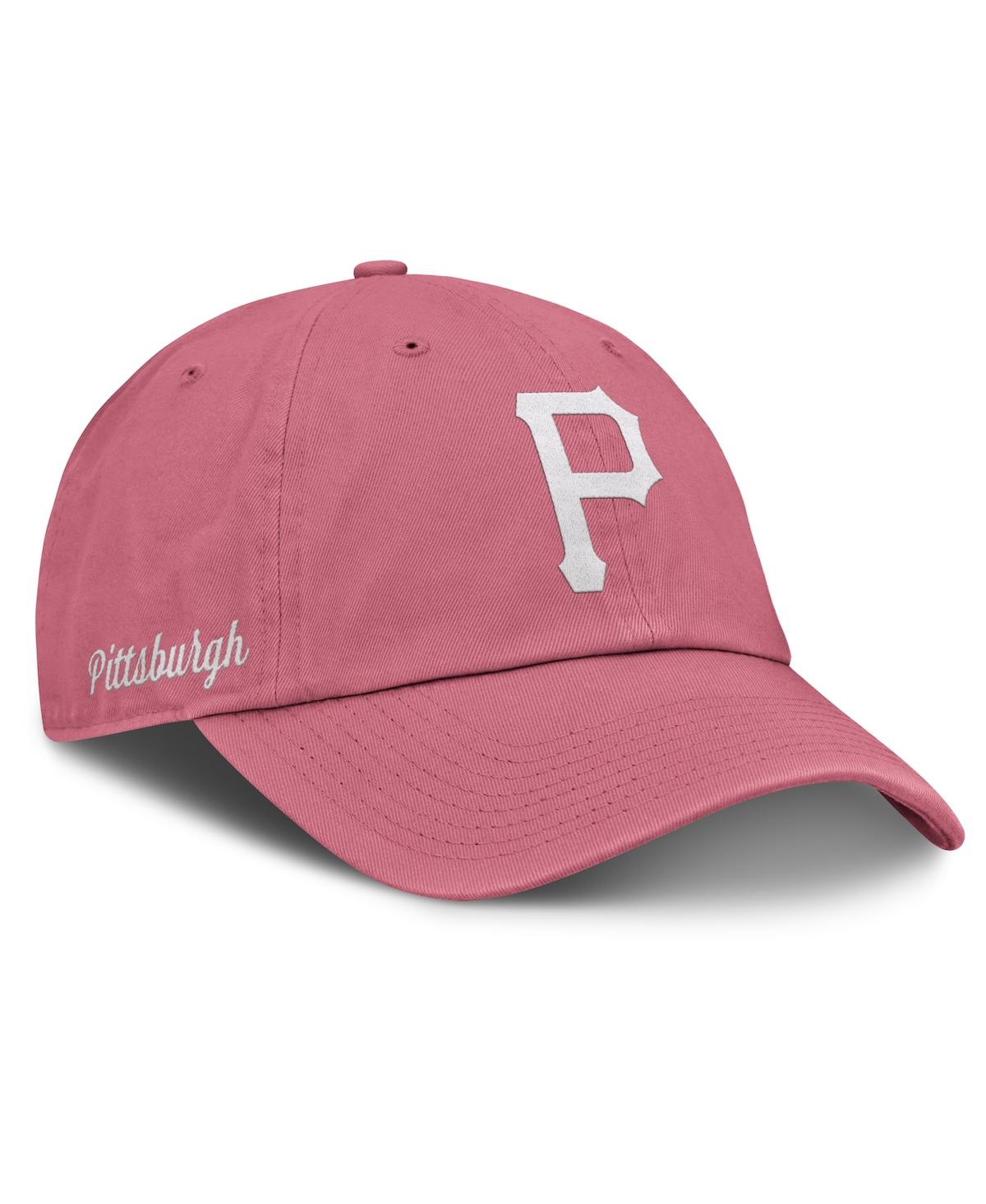 Nike Men's And Women's Pink Pittsburgh Pirates Club Adjustable Hat
