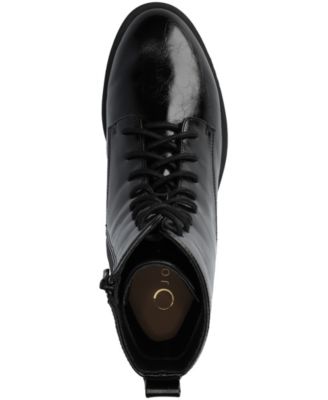 Women's Vienna Lace Up Stacked Heel Booties