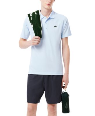 Men's Breathable Run-Resistant Interlock Polo Shirt