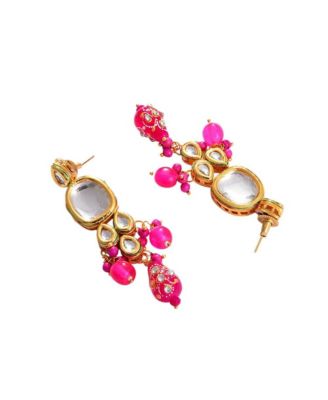 Gold-Plated Stone Jewellery Set