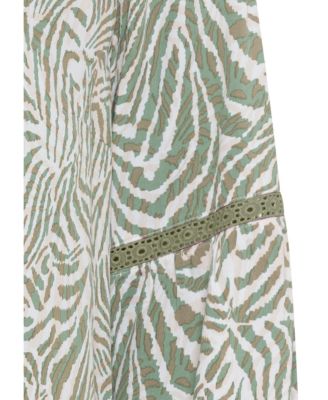 Women's Neo Animal Print Tunic Blouse