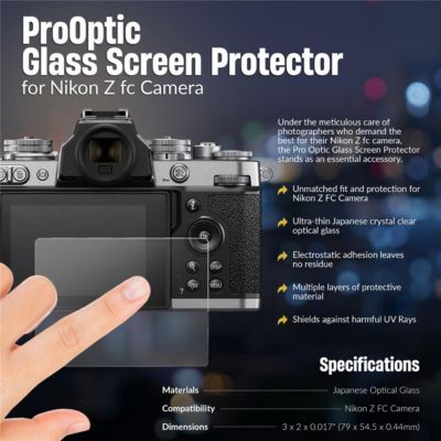 Z fc DX-Format Mirrorless Camera with NIKKOR Z DX 16-50mm f/3.5-6.3 VR Lens, Crimson Red with Zoom-Mini TTL, Candisk PRO 64GB, Alpine 140,Screen