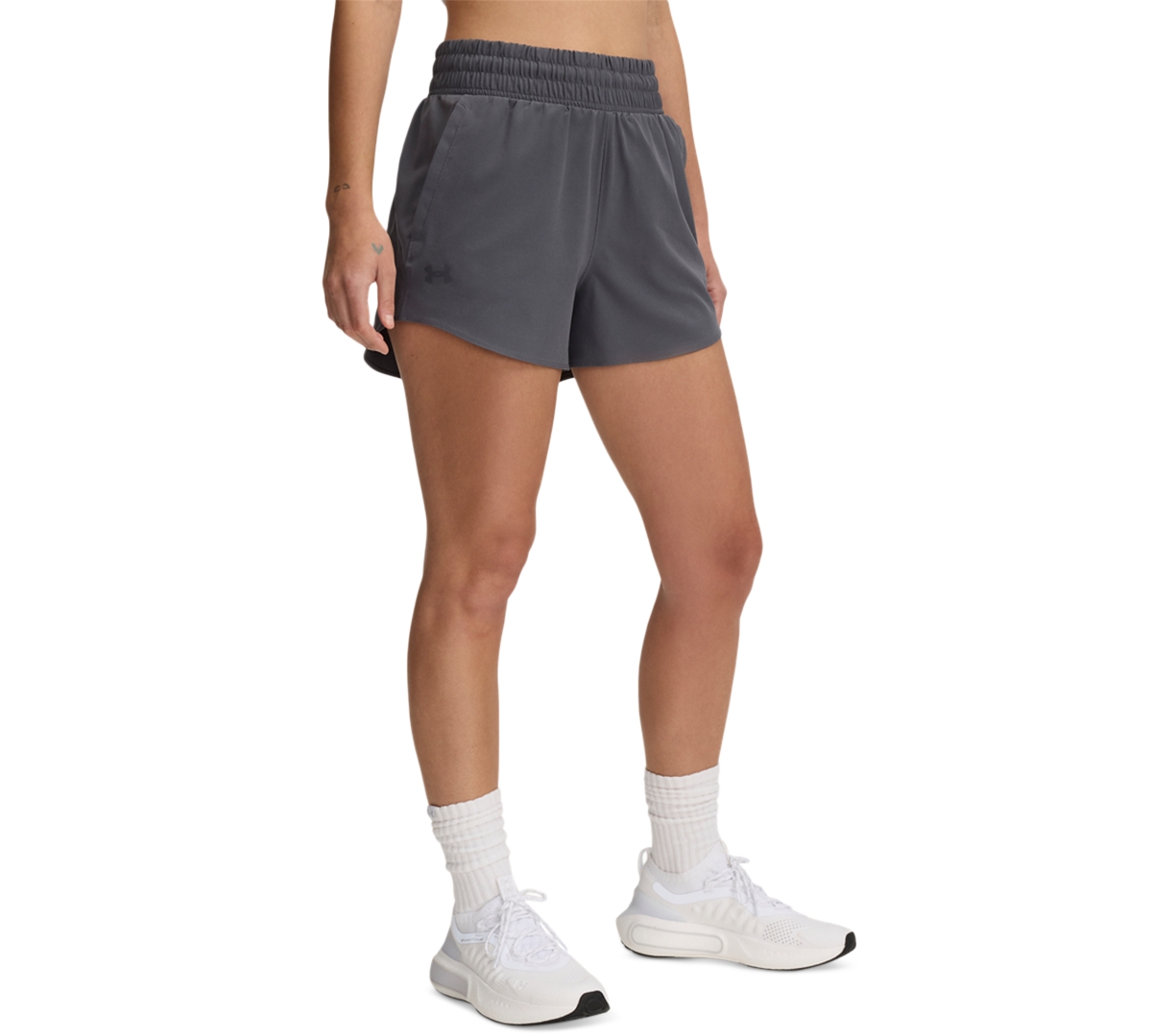 Women's Vanish Side-Pocket Shorts - White