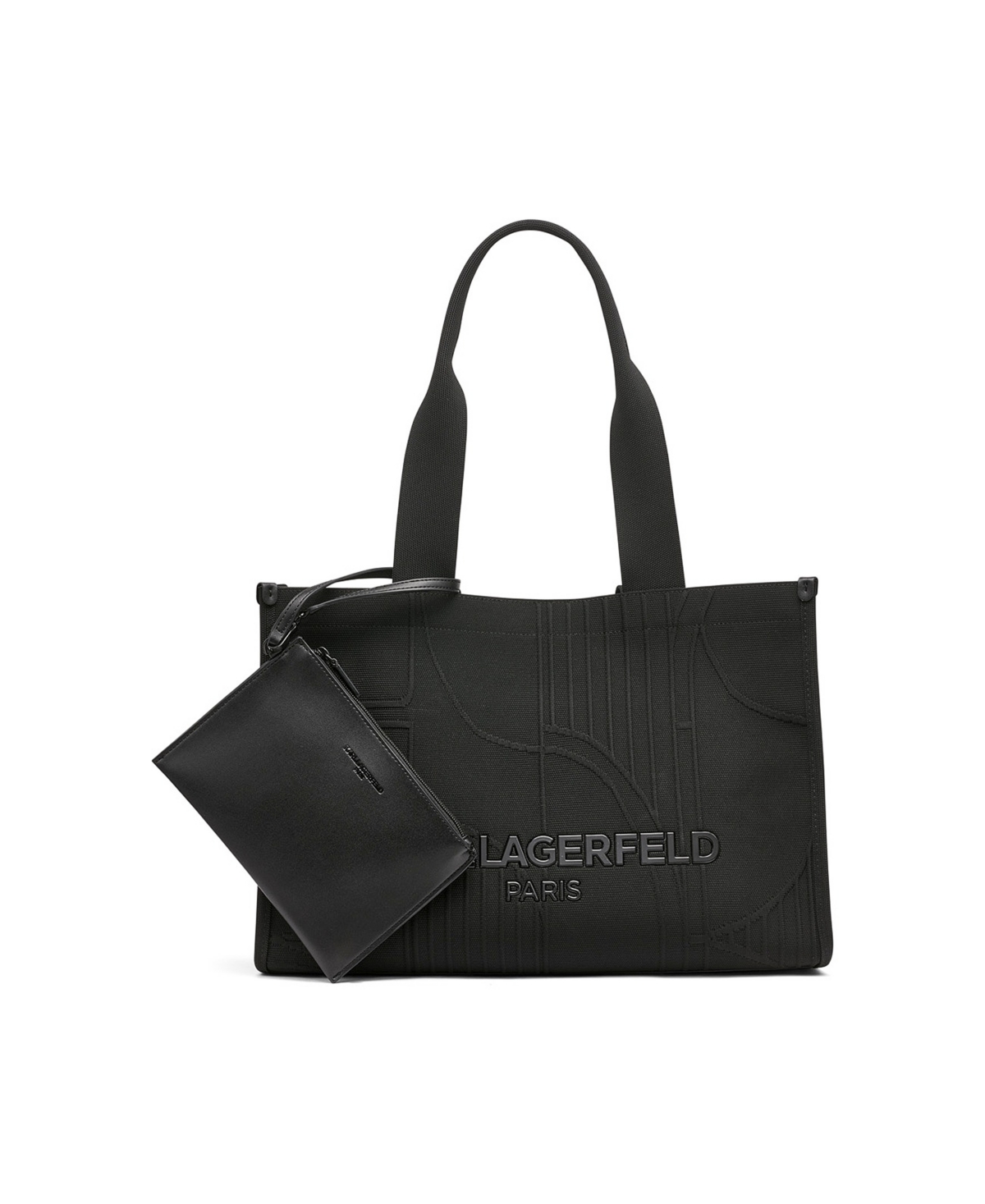 Kristina Large Tote Bag - Black, Black Combo