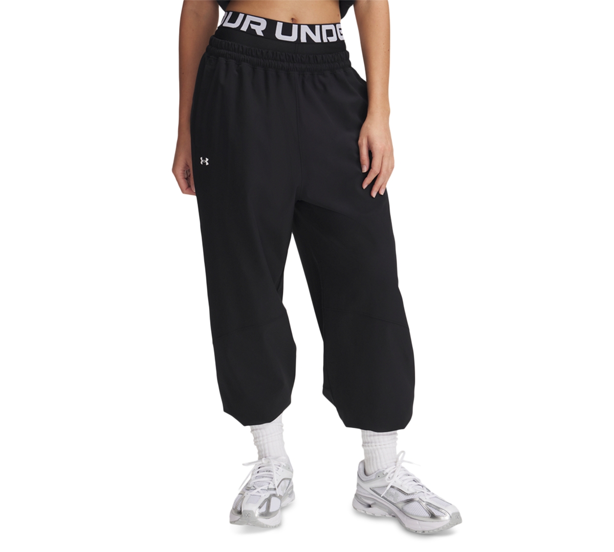 Women's Rival Woven Storm Gym Pants - Downpour Gray