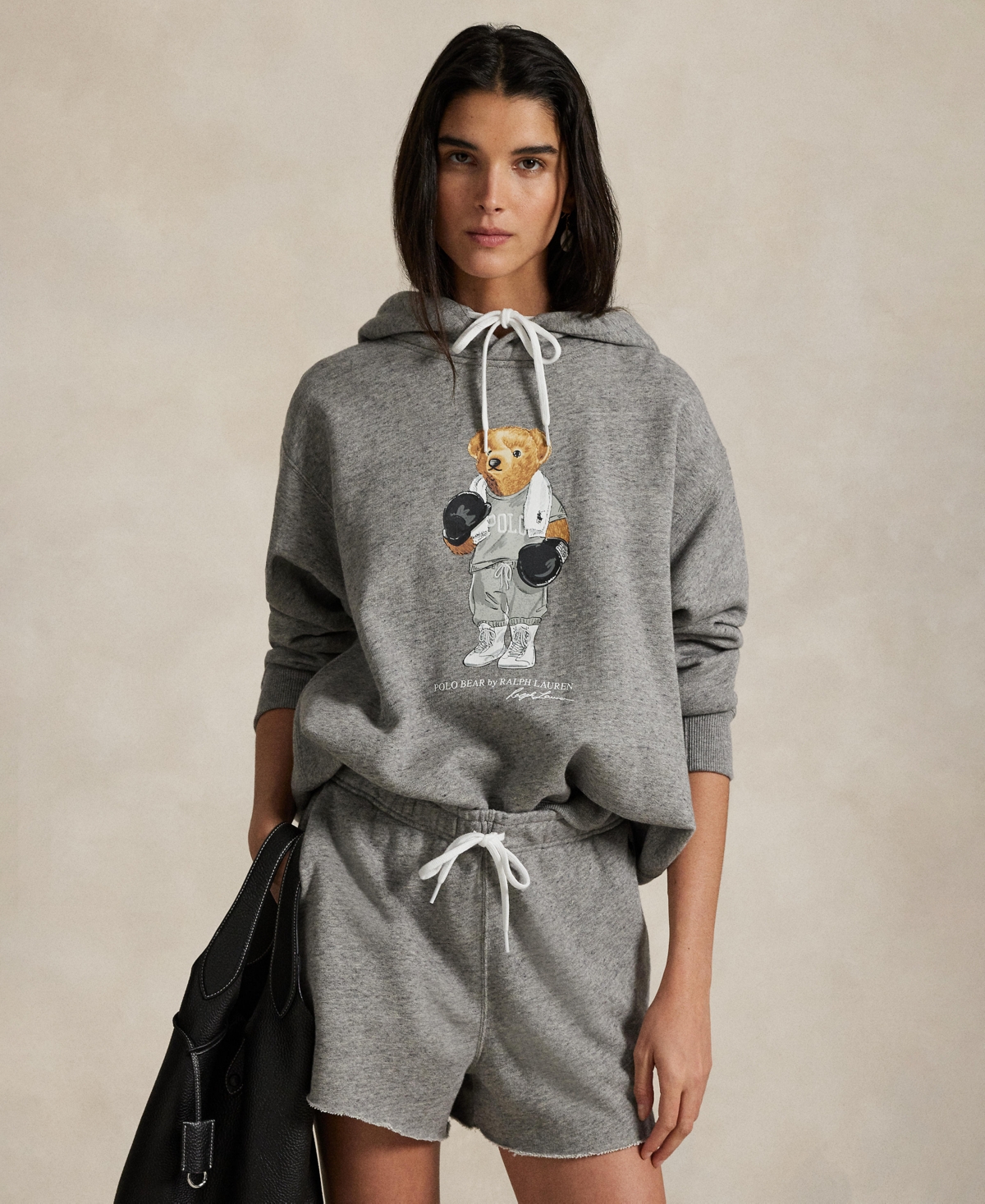 Polo Ralph Lauren Polo Bear Embroidered Fleece Graphic Hoodie