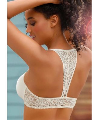 Women's Lace Back T-Shirt Bra