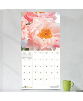 2026 Flowers Wall Calendar