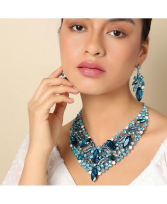 Rhinestones Jewellery Set