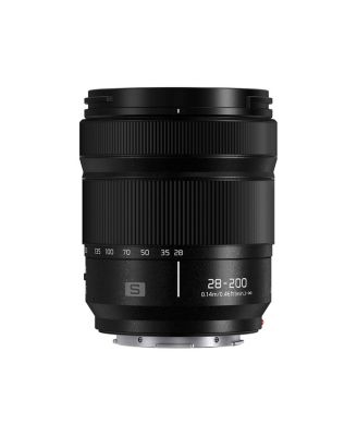 LUMIX S 28-200mm f/4-7.1 Macro O.I.S. Lens, Bundle with Small Lens Case, 67mm Filter Kit, Lens Cleaner, Cleaning Kit and Lens Cap Tether