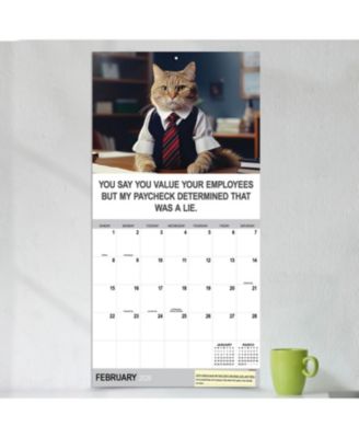 2026 Corporate Cats Wall Calendar