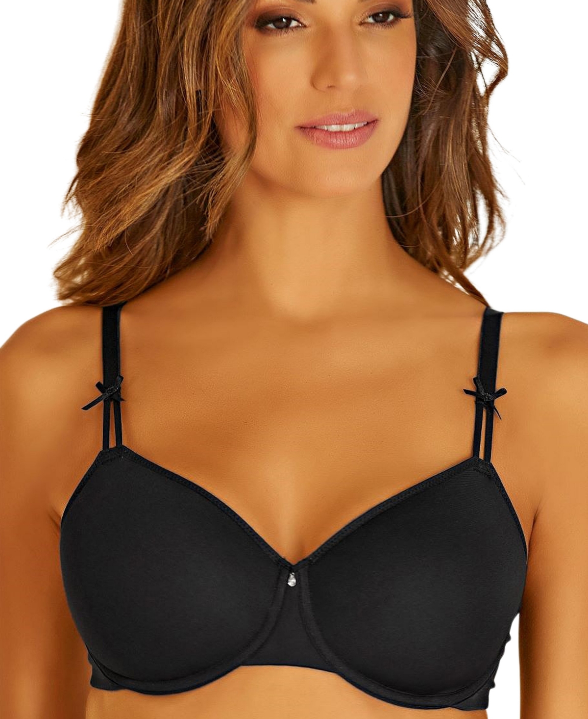 Women's Unlined Minimizer Bra - Black