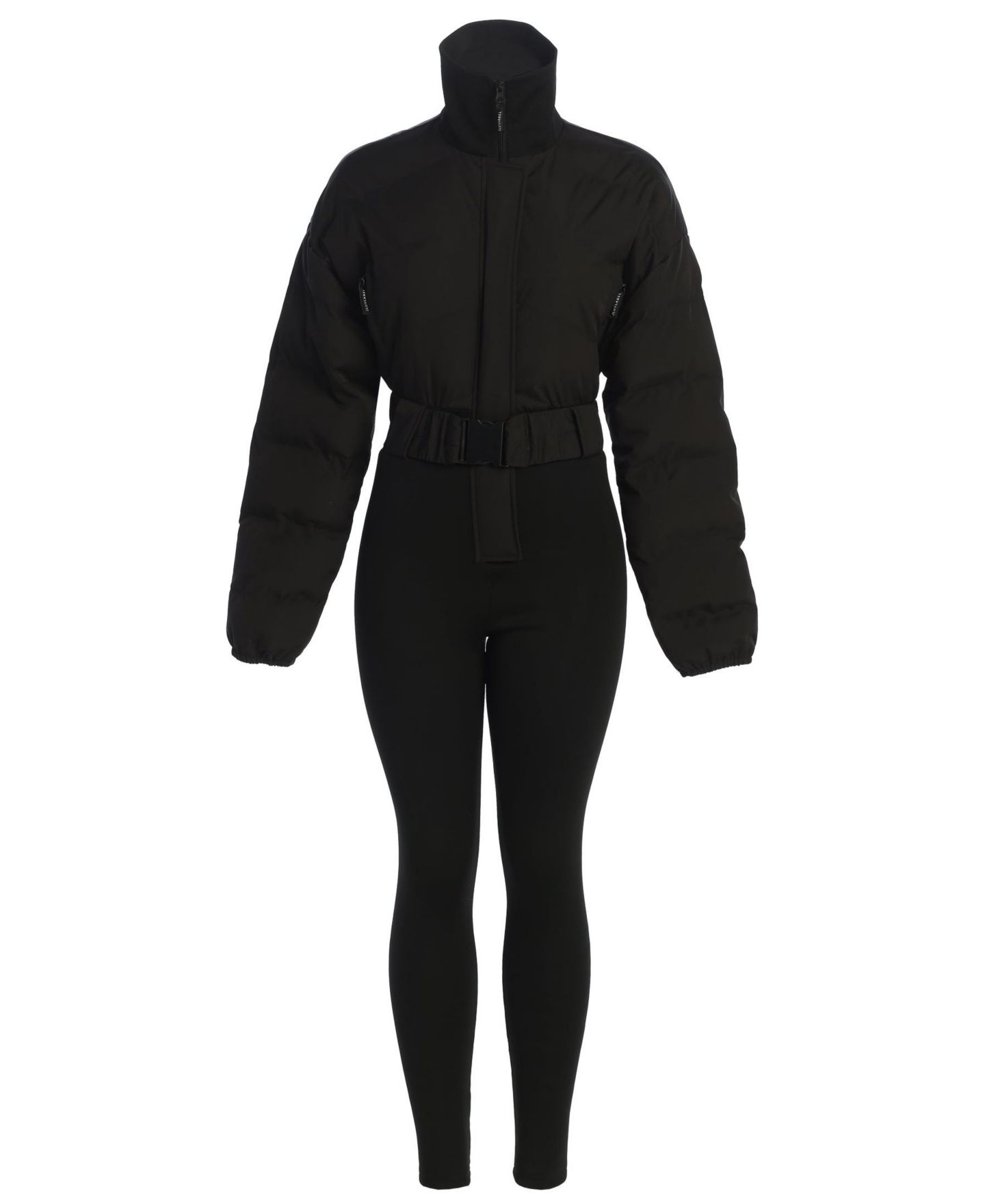 Женский комбинезон JLUXLABEL Outfits In Motion Nylon Jumpsuit, цвет: Чёрный — фото 3