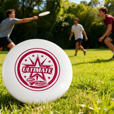 Frisbee Official Ultimate 175g Flying Disc, 10.75 Inch, Professional Training, for Competition and Outdoor Fun - 2 Pack