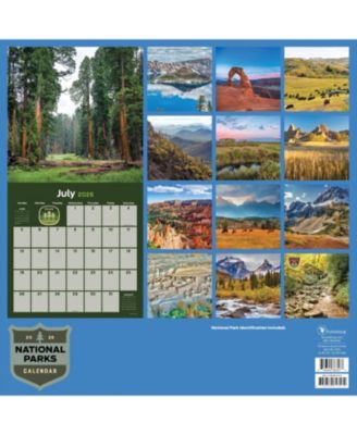 2026 National Parks Wall Calendar