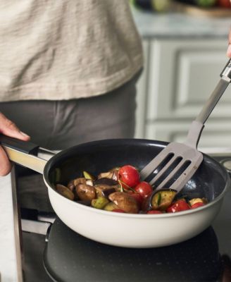Pure Stainless Steel Ceramic Nonstick 9.5" Fry Pan 