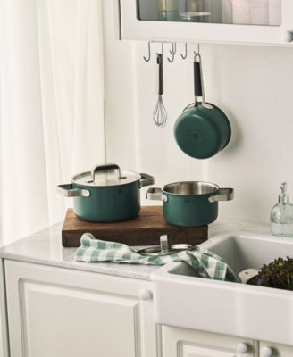 Pure Stainless Steel 6-Piece Pot Set