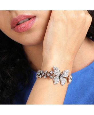 Crystal Butterfly Bracelet