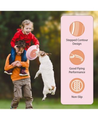 Frisbee Fastback 4 Pack Flying Disc, 9.35 Inch Dog-friendly Lightweight Toy for Professional Players - 100g