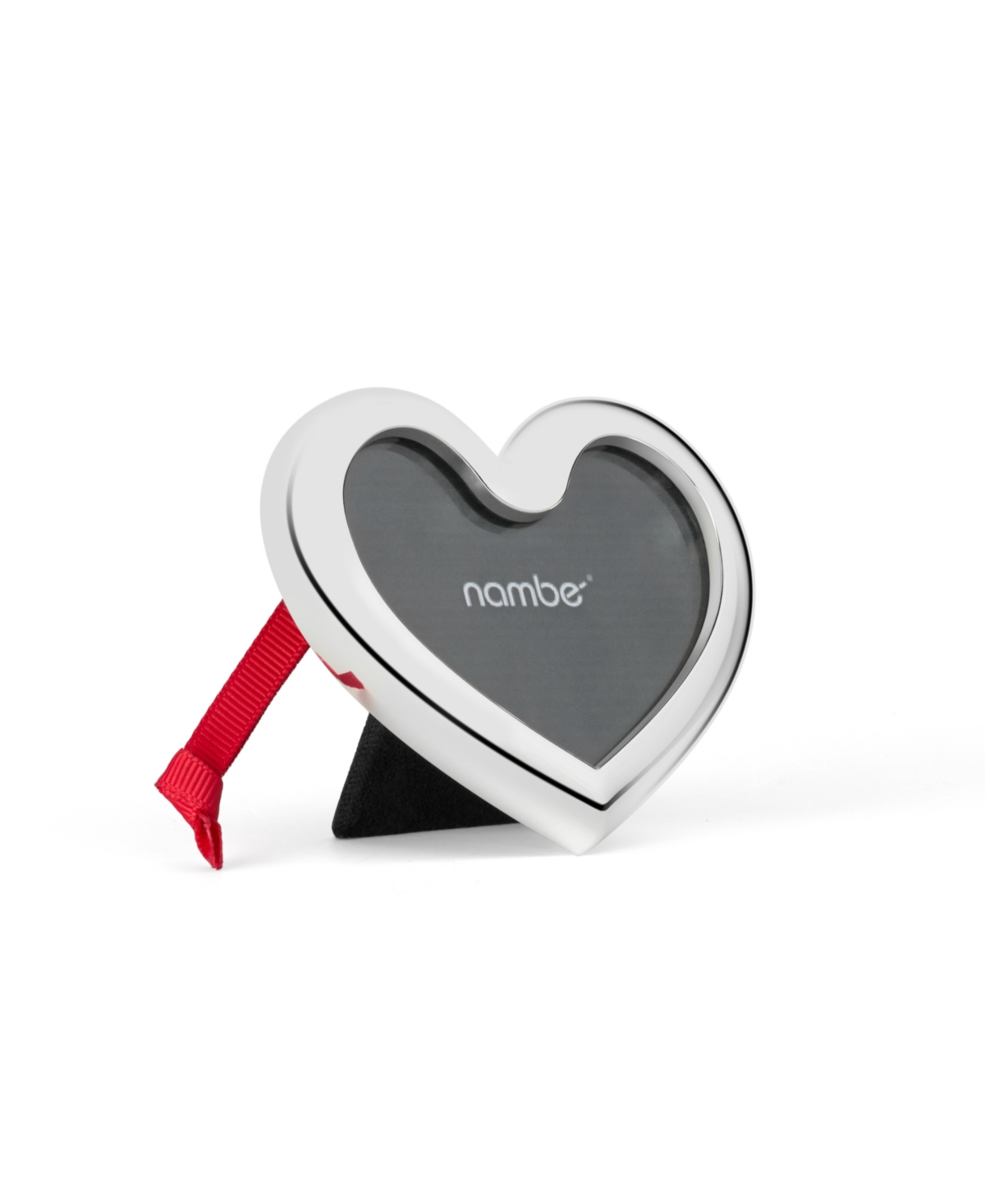 Nambe Heart Frame Ornament In Black