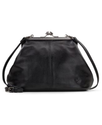 Sofia Kisslock Leather Bag
