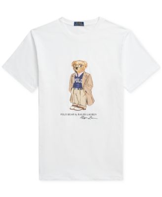 Men's Big & Tall Polo Bear Jersey T-Shirt