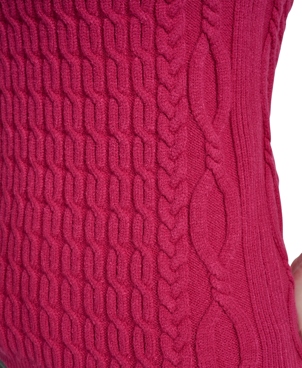 Dkny Jeans Women's Cable Knit Sleeveless Halter Top In Purple