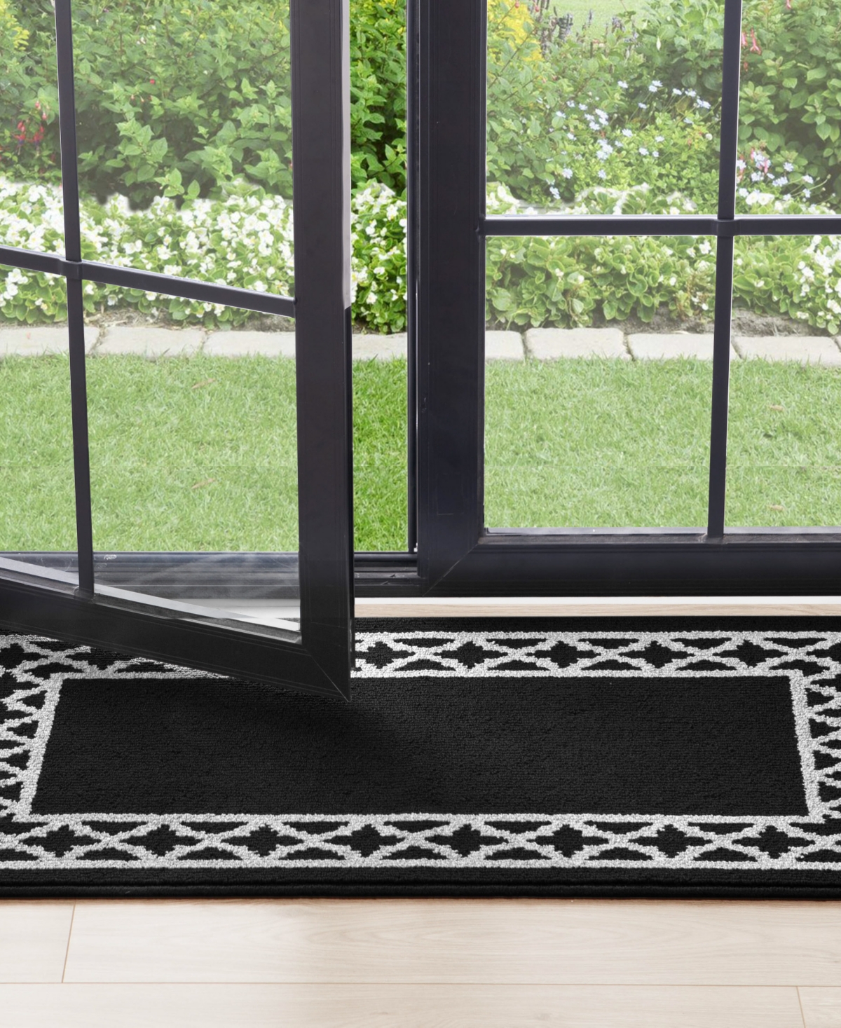 Nautica Collin Trellis Border Tufted 2-Pc. Runner Rug Set