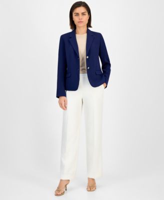Two-Button Blazer, Regular and Petite