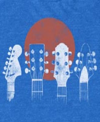 Men's Guitar Heads Short Sleeve T-Shirt
