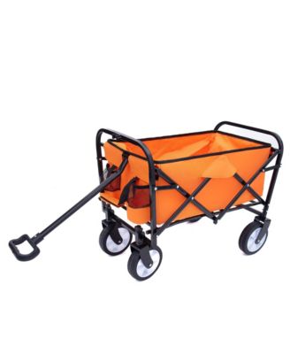 Collapsible Utility Wagon Cart - Orange