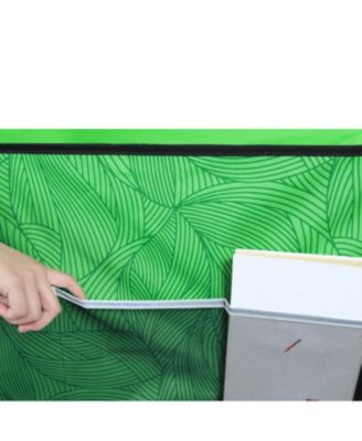 Heavy-Duty Folding Wagon Cart - All-Terrain, Green