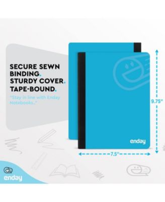 Composition Notebooks Wide Ruled Paper, Hard Cover Composition Notebook, Premium Lined Composition Books, 100 Sheets Ruled Notebook