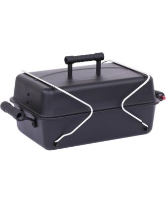 Deluxe Portable Propane Gas Table Top Grill - Black