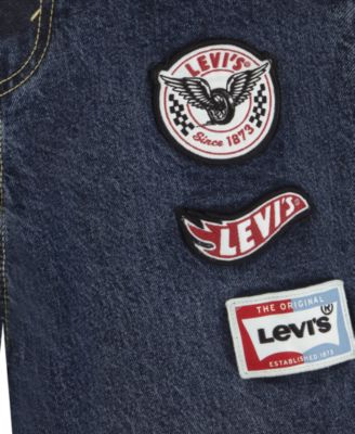 Big Boys Stay Loose Tapered Fit Patch Jeans