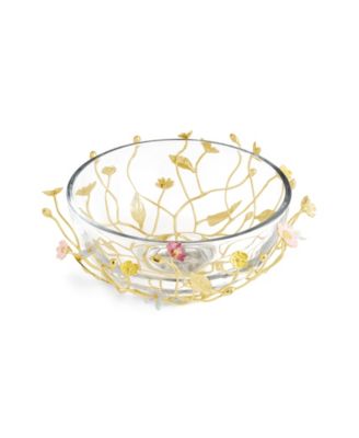 Wildflowers Large Glass Bowl