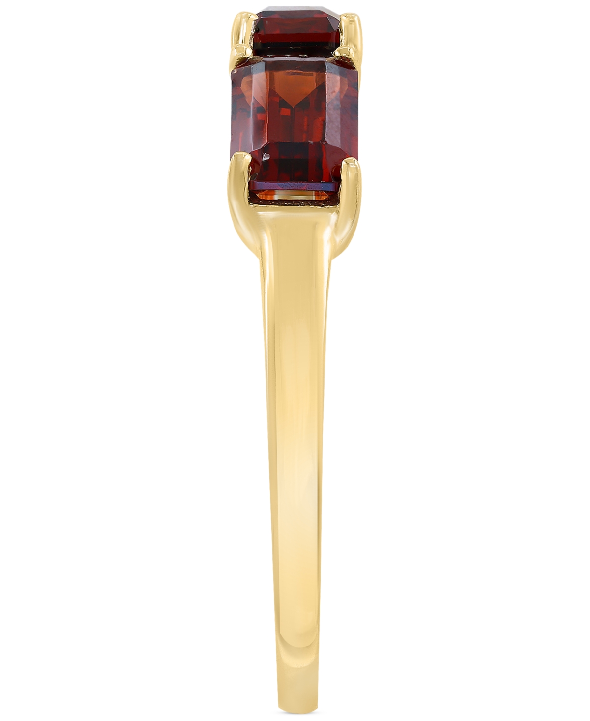 Effy Collection Effy Garnet (2-1/3 Ct. T.w.) & Diamond Accent Ring In 14k Yellow Gold