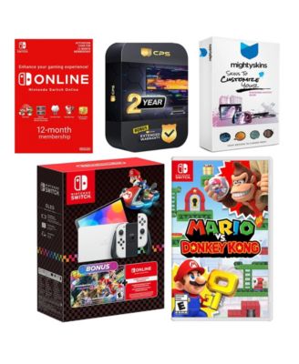 Switch OLED Console Mario Kart 8 Bundle with Mario vs.