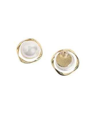 Gold-Plated Stud Earrings