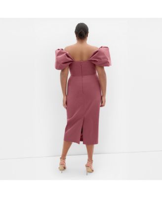 Women's Elyse Off Shoulder Midi Dress
