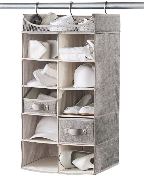 Neatfreak Harmony Twill 2 X 5 Shelf Closet Organizer Reviews Cleaning Organization Home Macy S