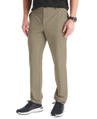 Men's Signature Slim-Fit Flat-Front Performance Pants